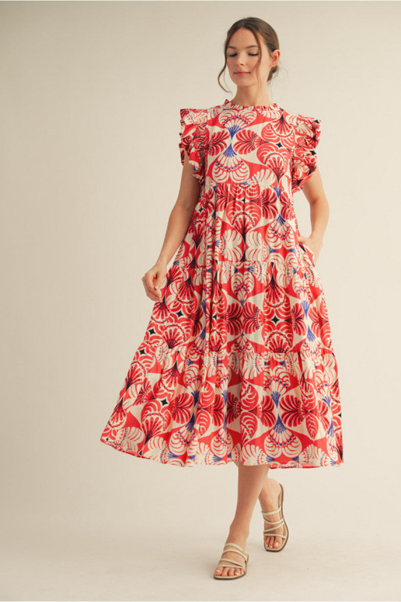PATRIOT PALMS DRESS