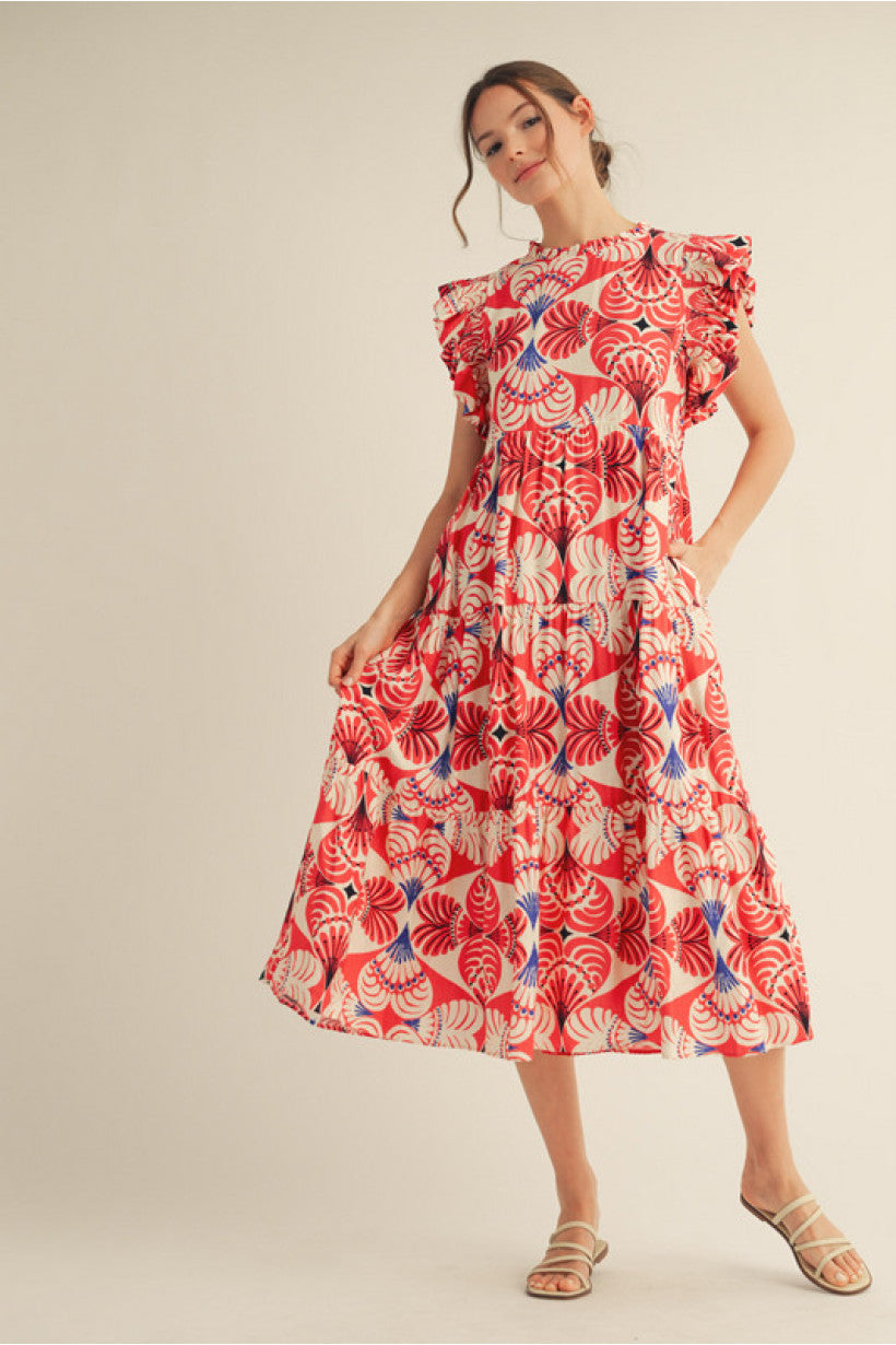 PATRIOT PALMS DRESS