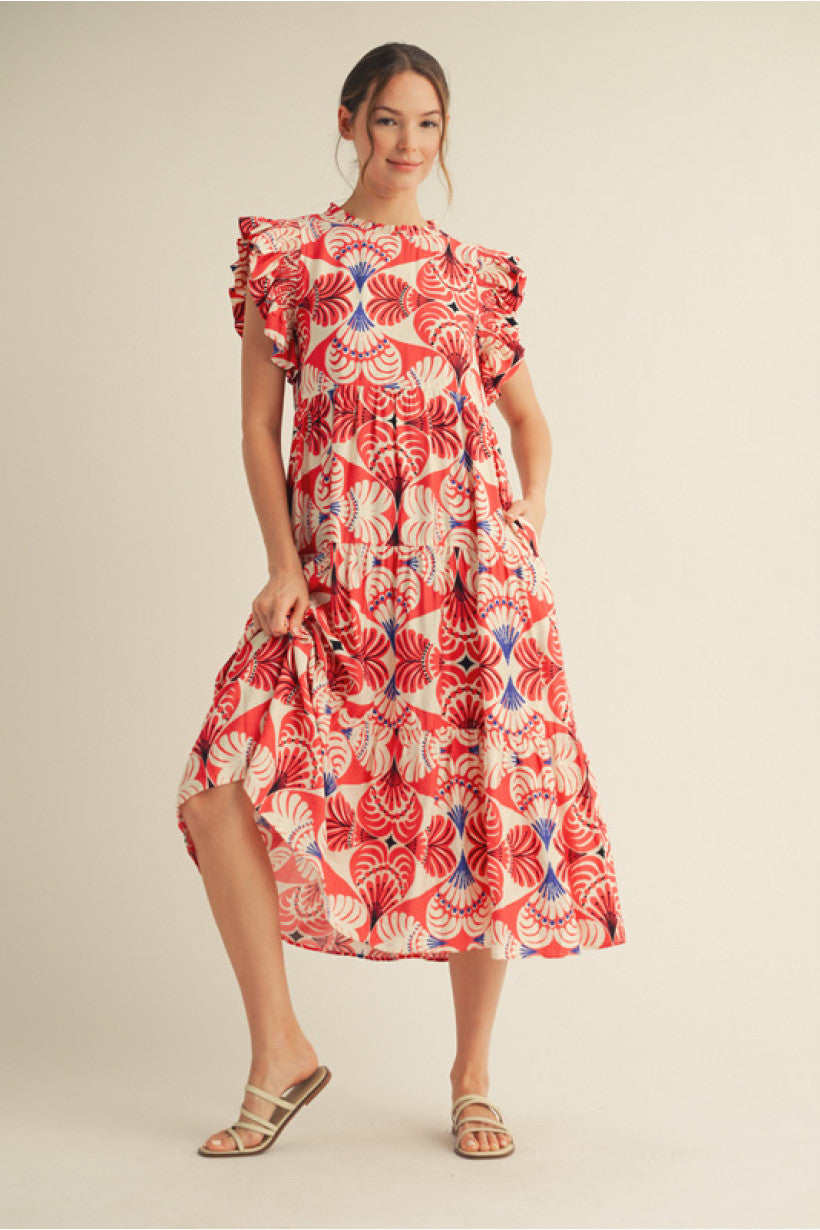 PATRIOT PALMS DRESS