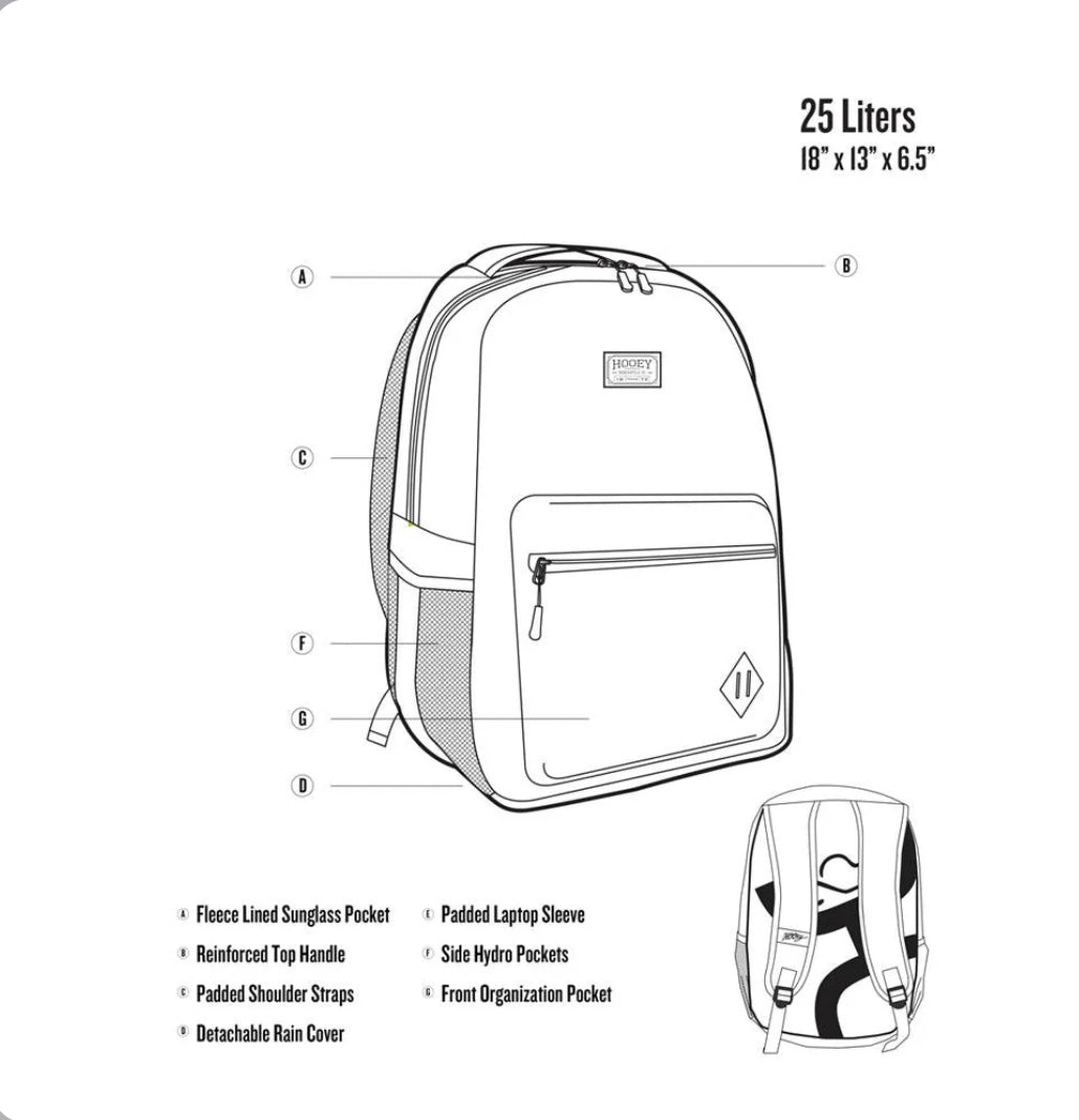 Hooey Recess Cream/Rust/Grey Backpack