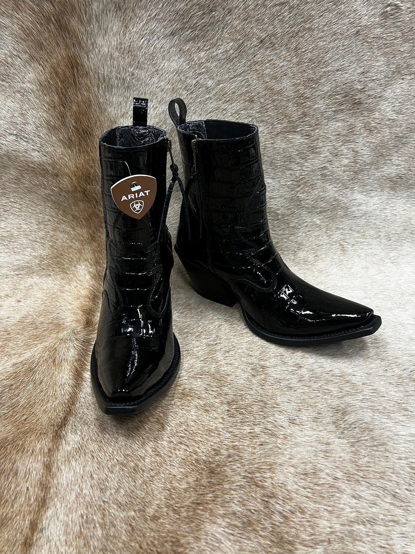 WM JADE LXE CROC BOOT
