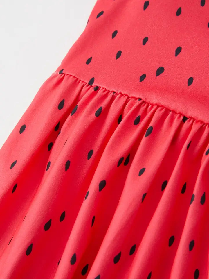 GIRLS WATERMELON DRESS