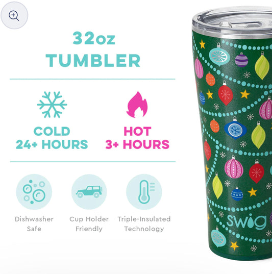 O Christmas Tree Tumbler 32oz