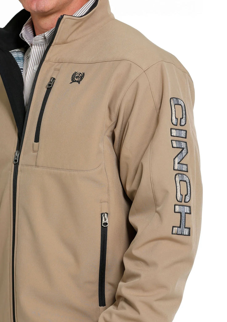 Cinch Mn Brown/Black Logo Jacket