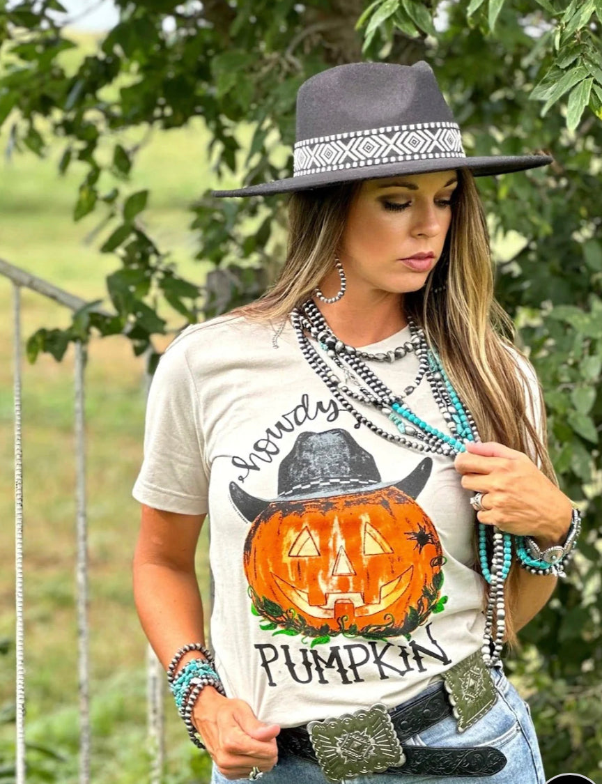 Howdy Pumpkin Tee