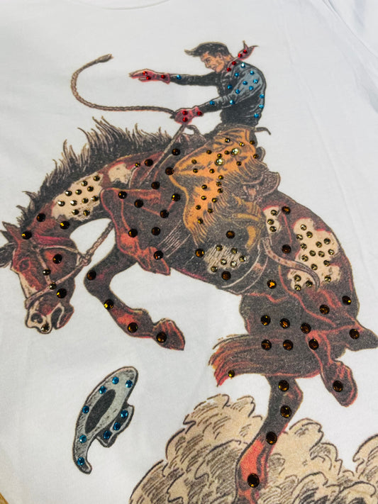 GINAS BRONC RIDER SS TEE