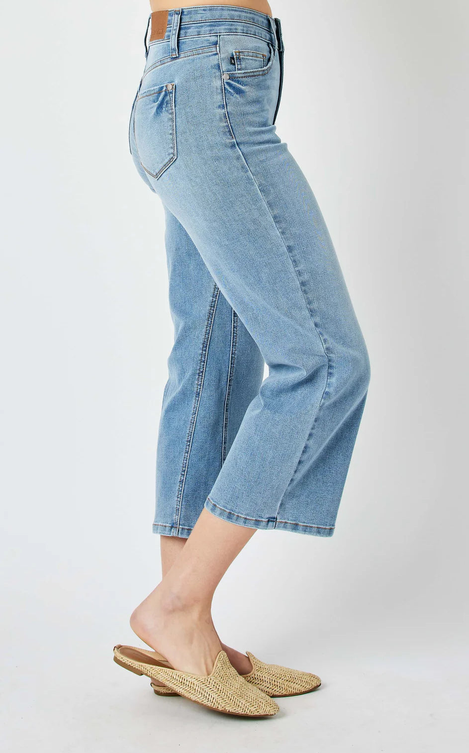 Judy Blue Hi-Waisted Crop Jean