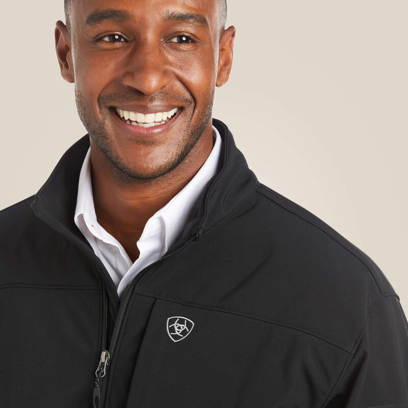 ARIAT MN 2.0 SOFTSHELL BLACK JACKET