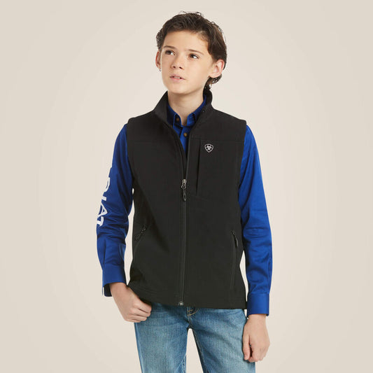 BOY VERNON 2.0 SOFTSHELL BLACK VEST