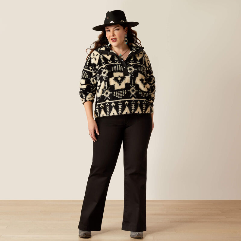 ARIAT WM BERBER SNAP FRONT SWEATER