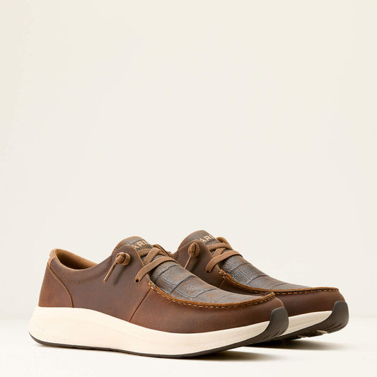 ARIAT MN BUCKEYE CROCODILE SHOE