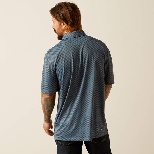 ARIAT MN NEWSBOY POLO