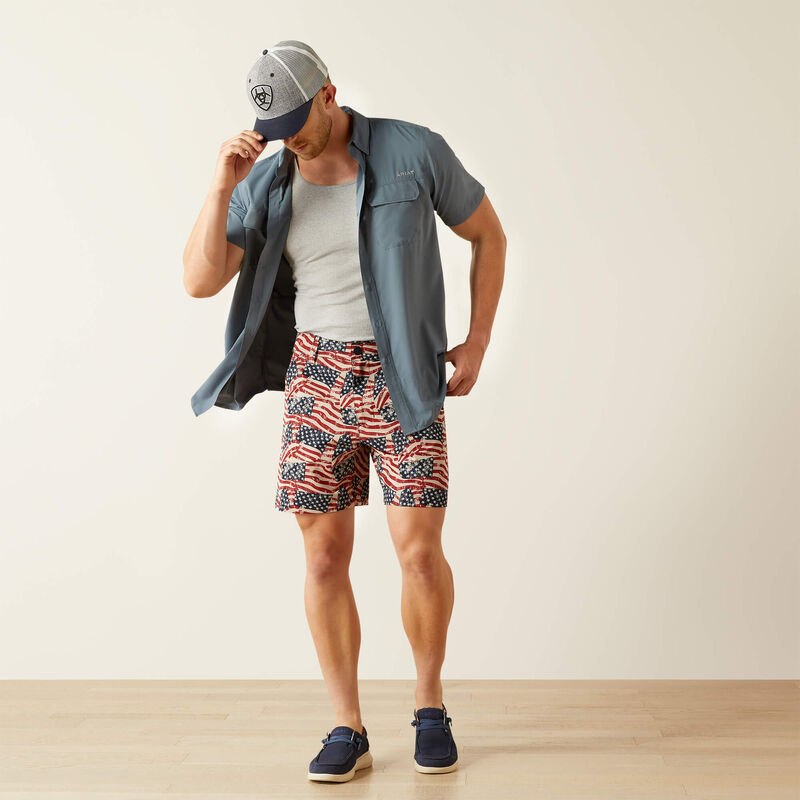 ARIAT MN VentTEK FITTED BLUE SS