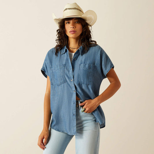 ARIAT WM VACATION CHAMBRAY