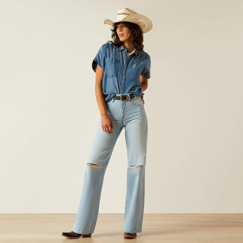 ARIAT WM VACATION CHAMBRAY