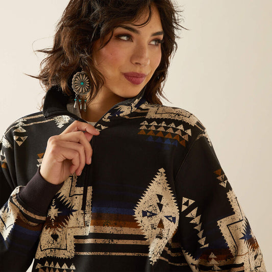 ARIAT WM SIENNA 1/2 ZIP