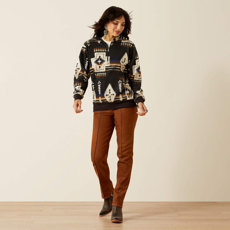 ARIAT WM SIENNA 1/2 ZIP