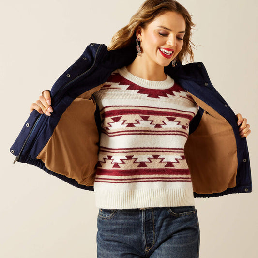 WM WESTERN SWIRL RINSE VEST