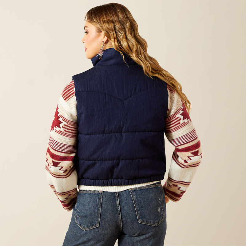 WM WESTERN SWIRL RINSE VEST
