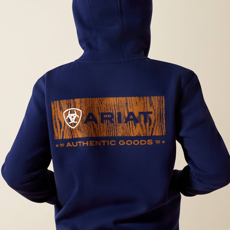 ARIAT BOY WOODSHOP HOODIE