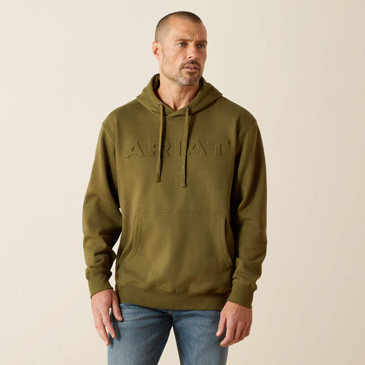 ARIAT MN EMB WINTER HOODIE