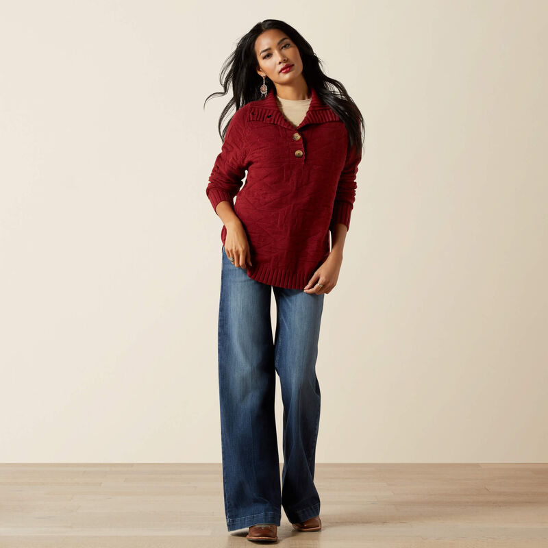 ARIAT WM ORNATE SWEATER