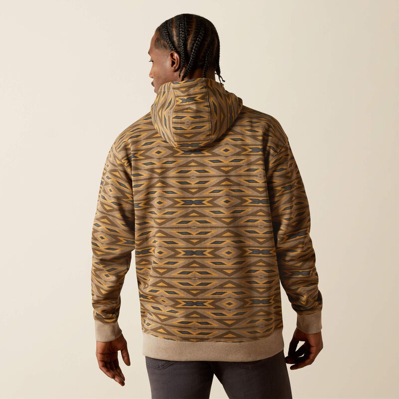 ARIAT MN SW KHAKI HOODIE