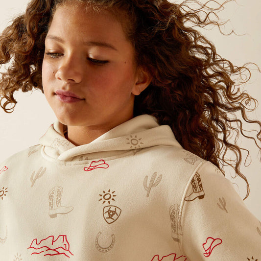 ARIAT GIRL STAMPS LAYLA SWEASHIRT