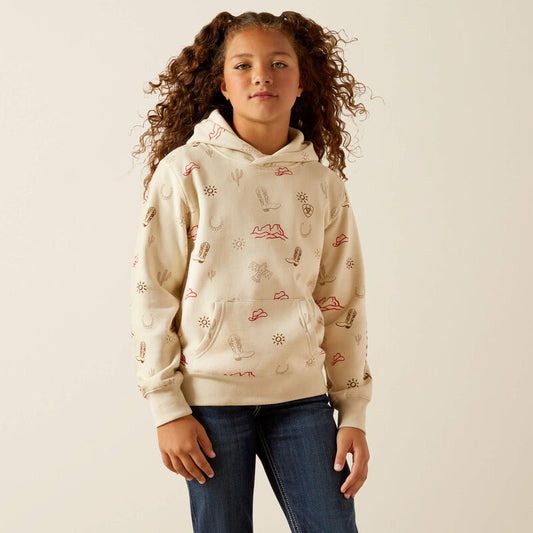 ARIAT GIRL STAMPS LAYLA SWEASHIRT