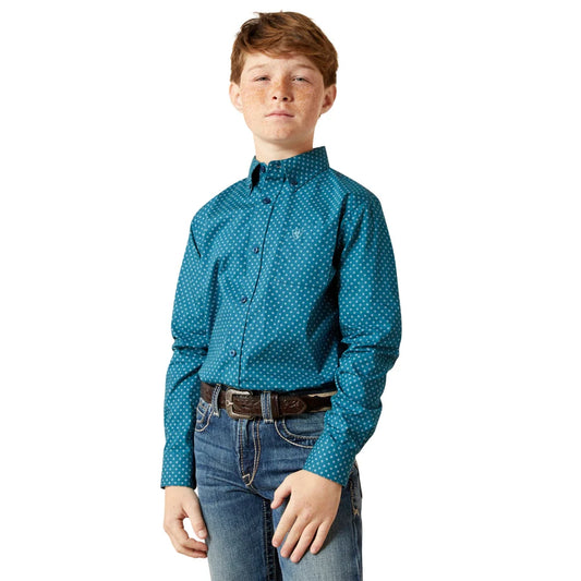 ARIAT BOYS TYCE LS SHIRT
