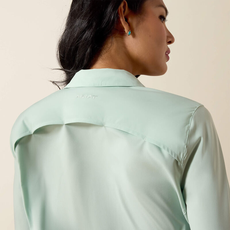 WM VentTEK LS GREEN SHIRT