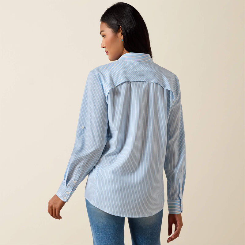 WOMENS VENT-TEK LS NANTUCKET SHIRT
