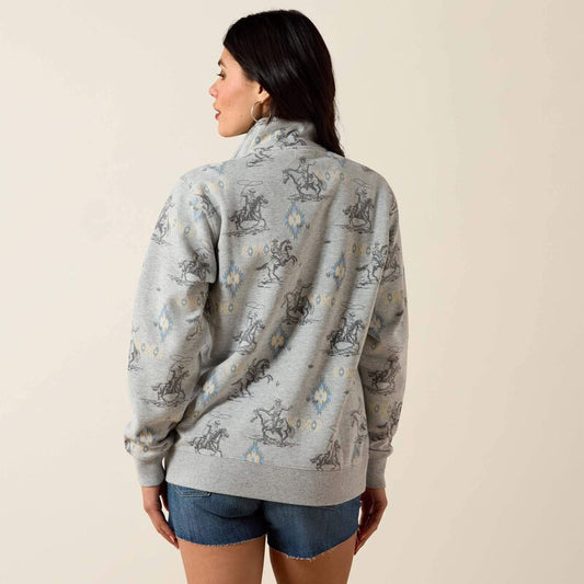 ARIAT WM SAPPHIRE 1/2 ZIP