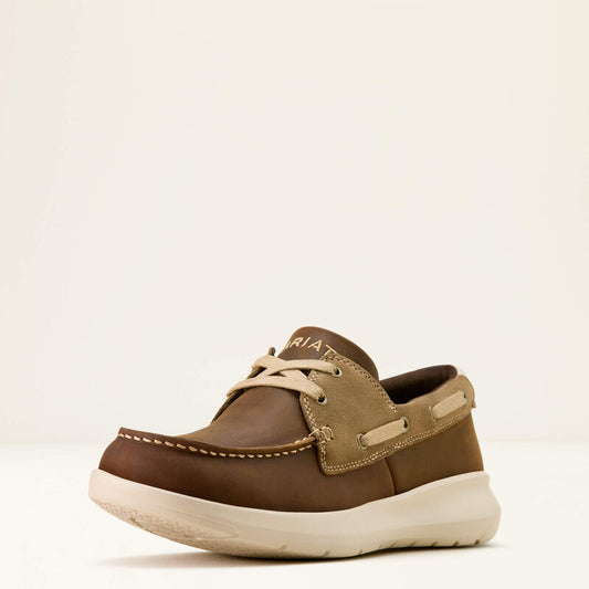 ARIAT MNS SHORE BROWN HILO