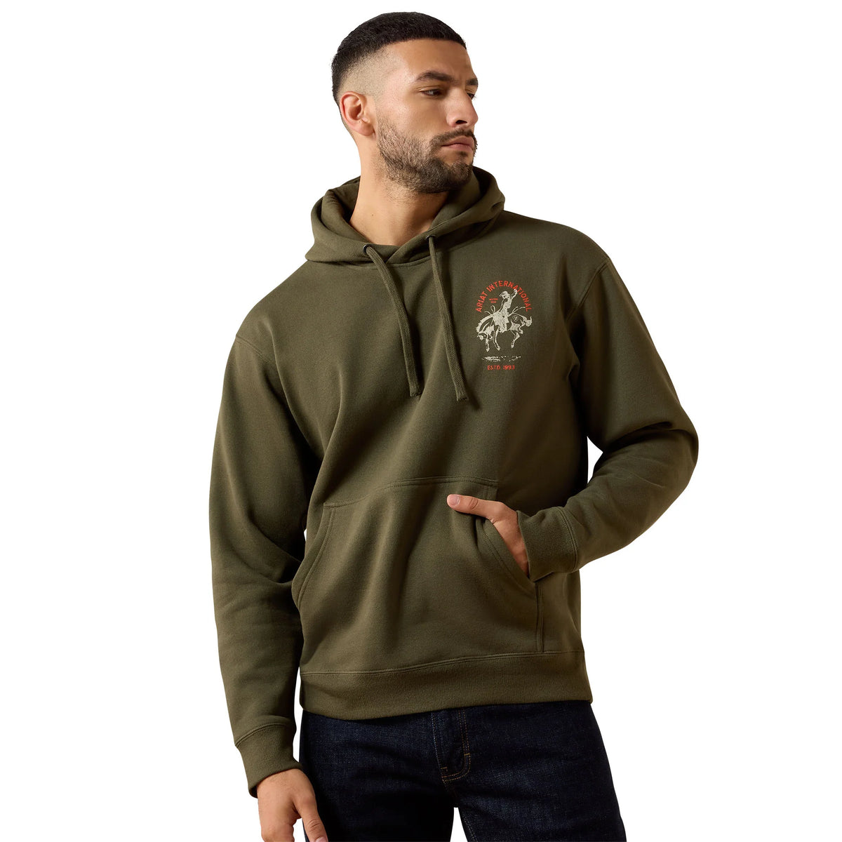 MENS ARIAT RODEO HOODIE