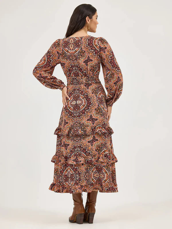 WRANGLER RETRO LS MAXI DRESS