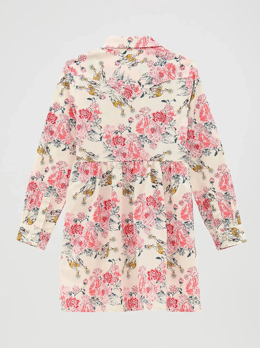 WEST SNAP GIRLS LS DRESS