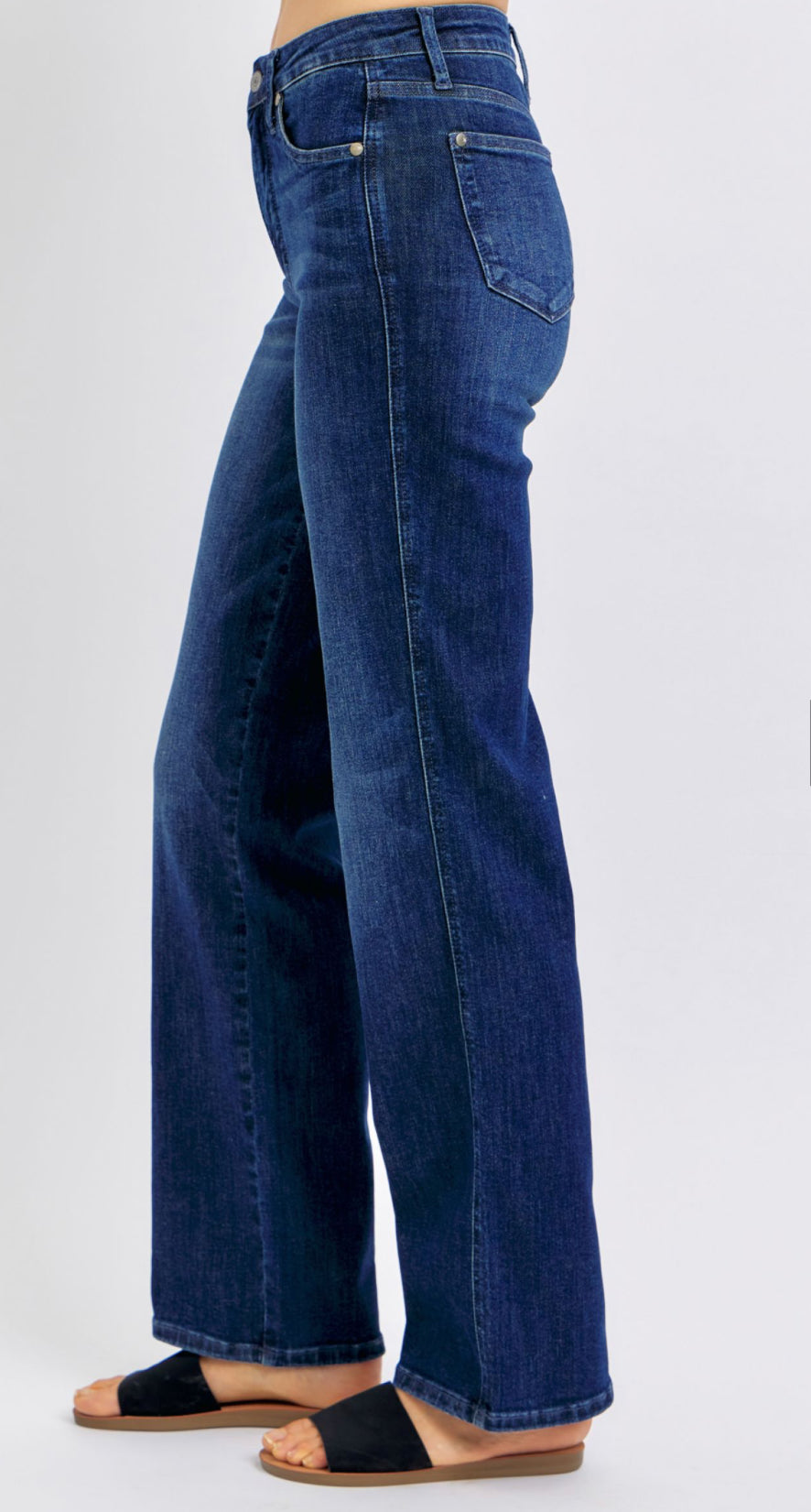 Judy Blue MR Tummy Control Straight Jeans