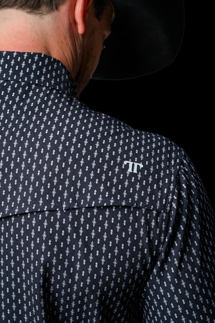 THE CASH SS BLACK/WHITE SHIRT