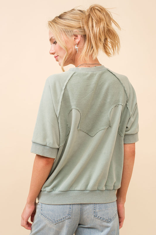 WESTERN YOKE MINT TOP
