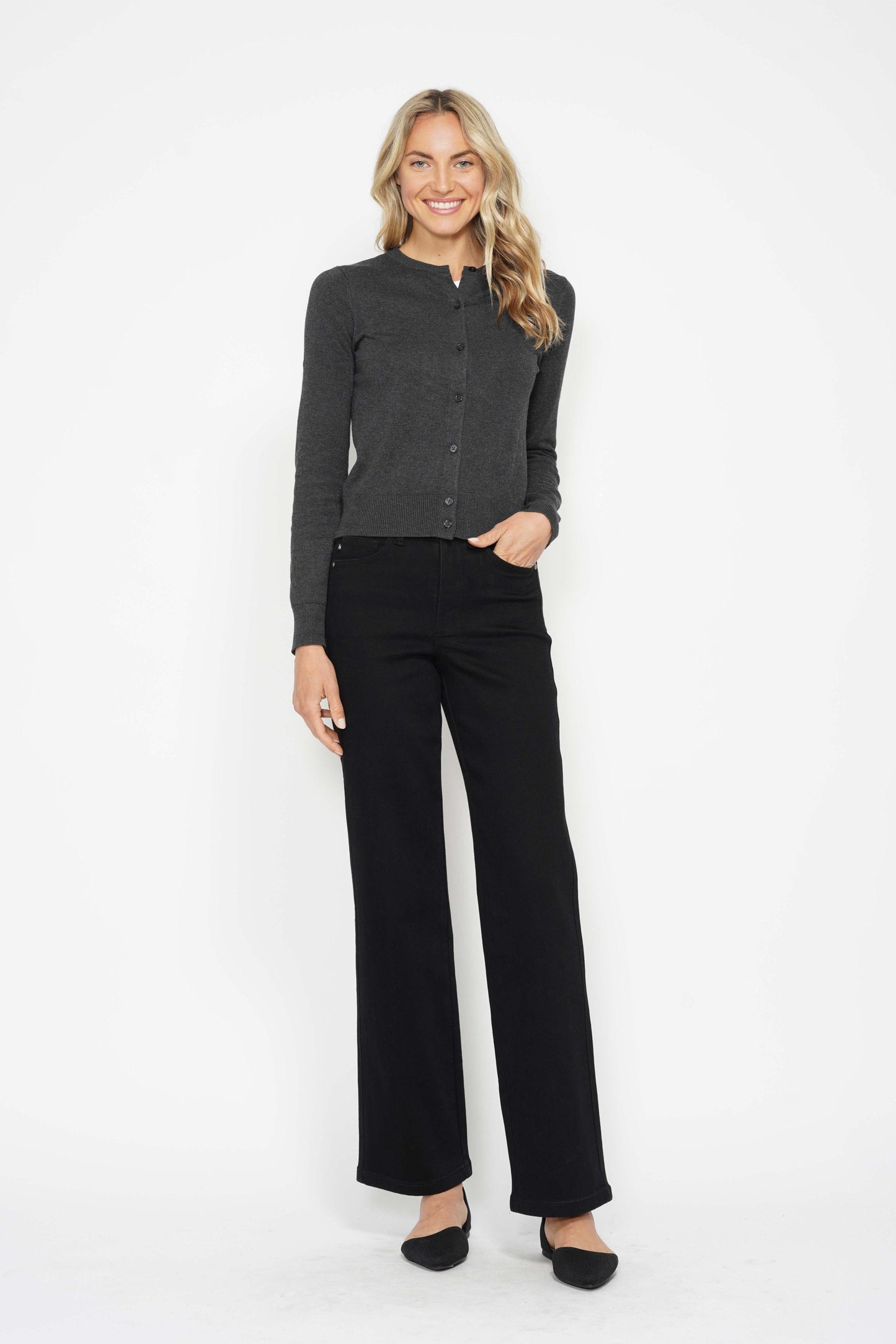 JB HW TUMMY CONTROL BLACK STRAIGHT