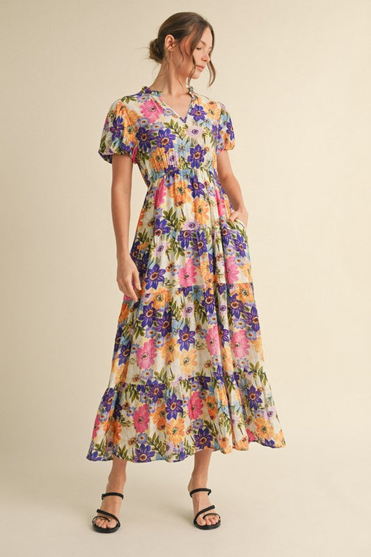 FIELD OF FLOWERS DRESS