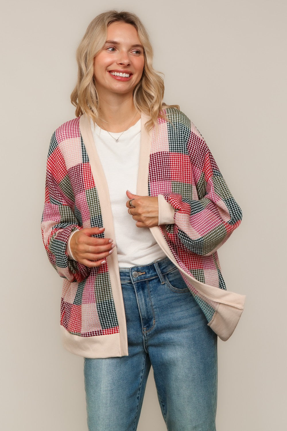 PATCHWORK CARDIGAN