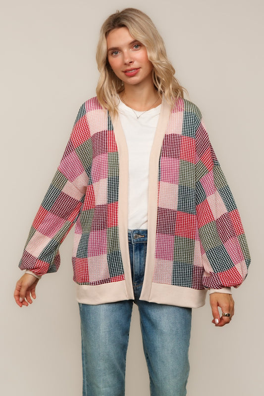 PATCHWORK CARDIGAN