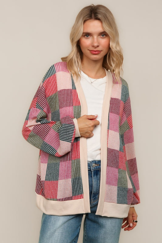 PATCHWORK CARDIGAN