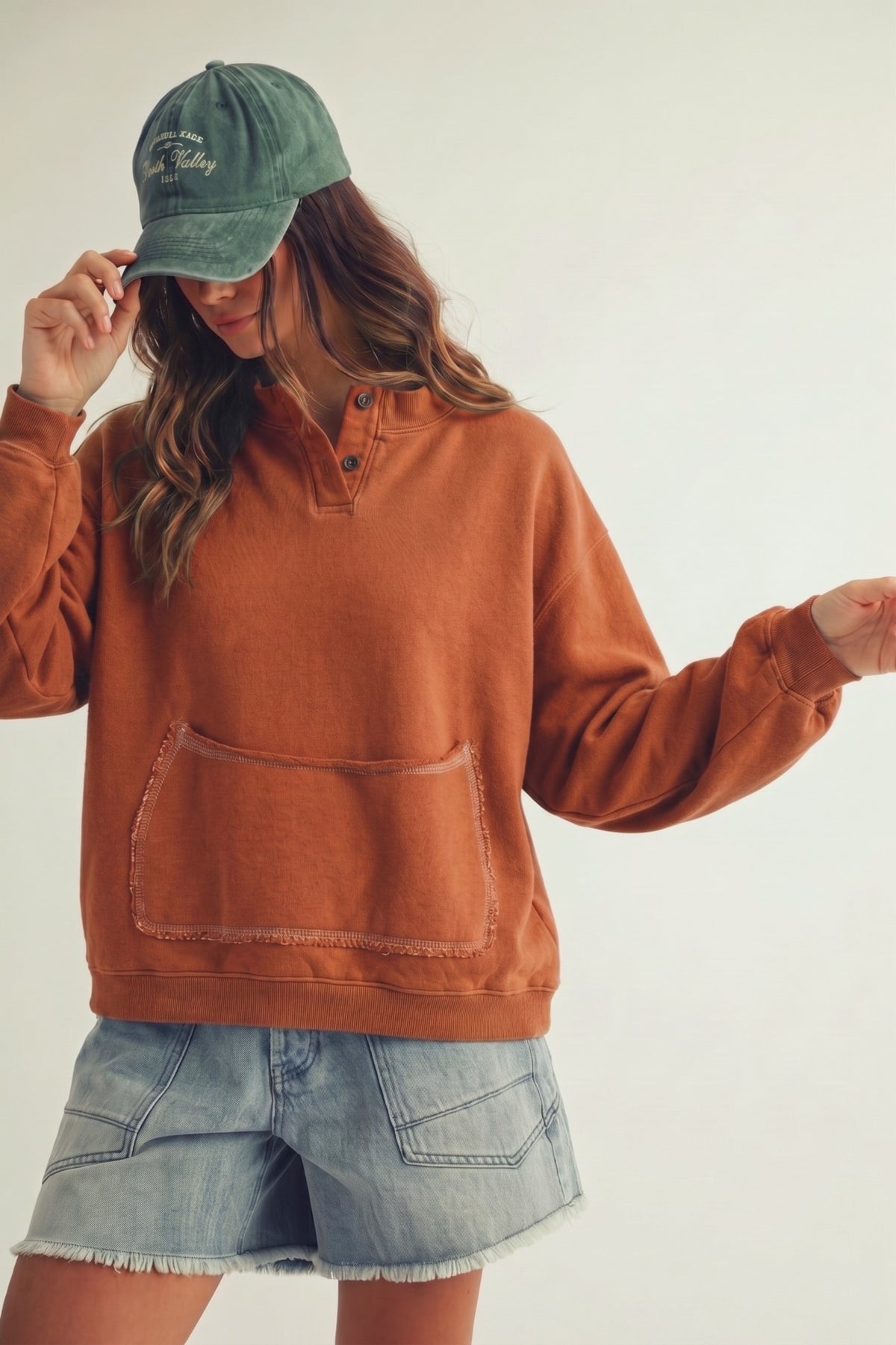 FRONT POCKET RUST LS