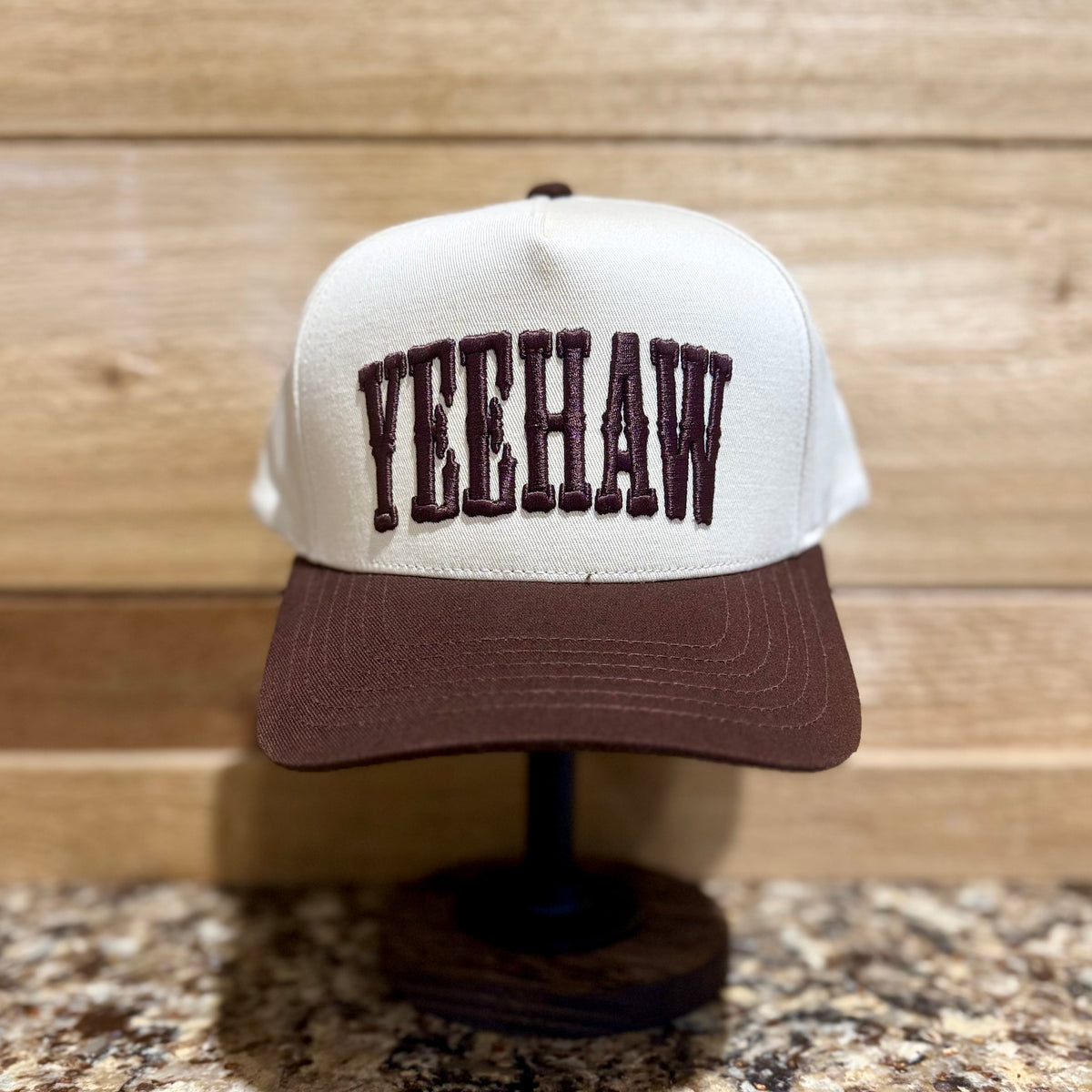 YEEHAW BROWN CAP