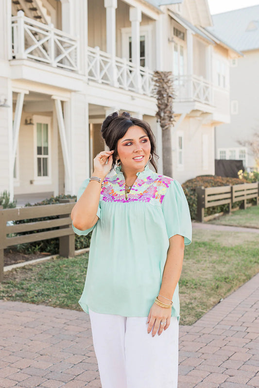 LAYERZ THE REECE MINT TOP