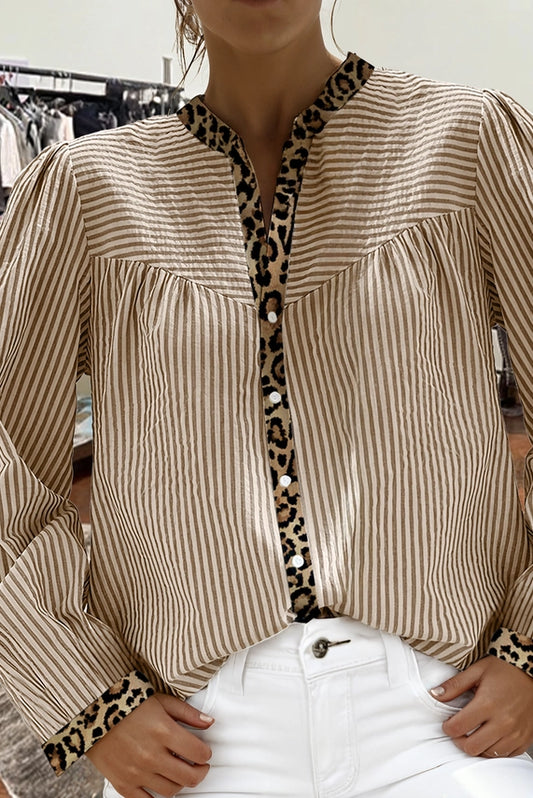 LEOPARD PATCHWORK LS