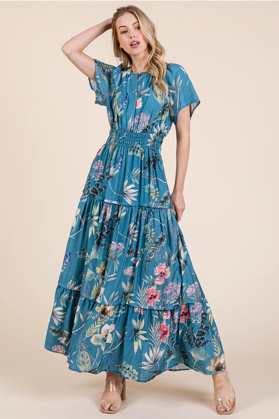 HAVANA FLORAL MAXI DRESS
